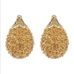 Kate Spade hedgehog earrings